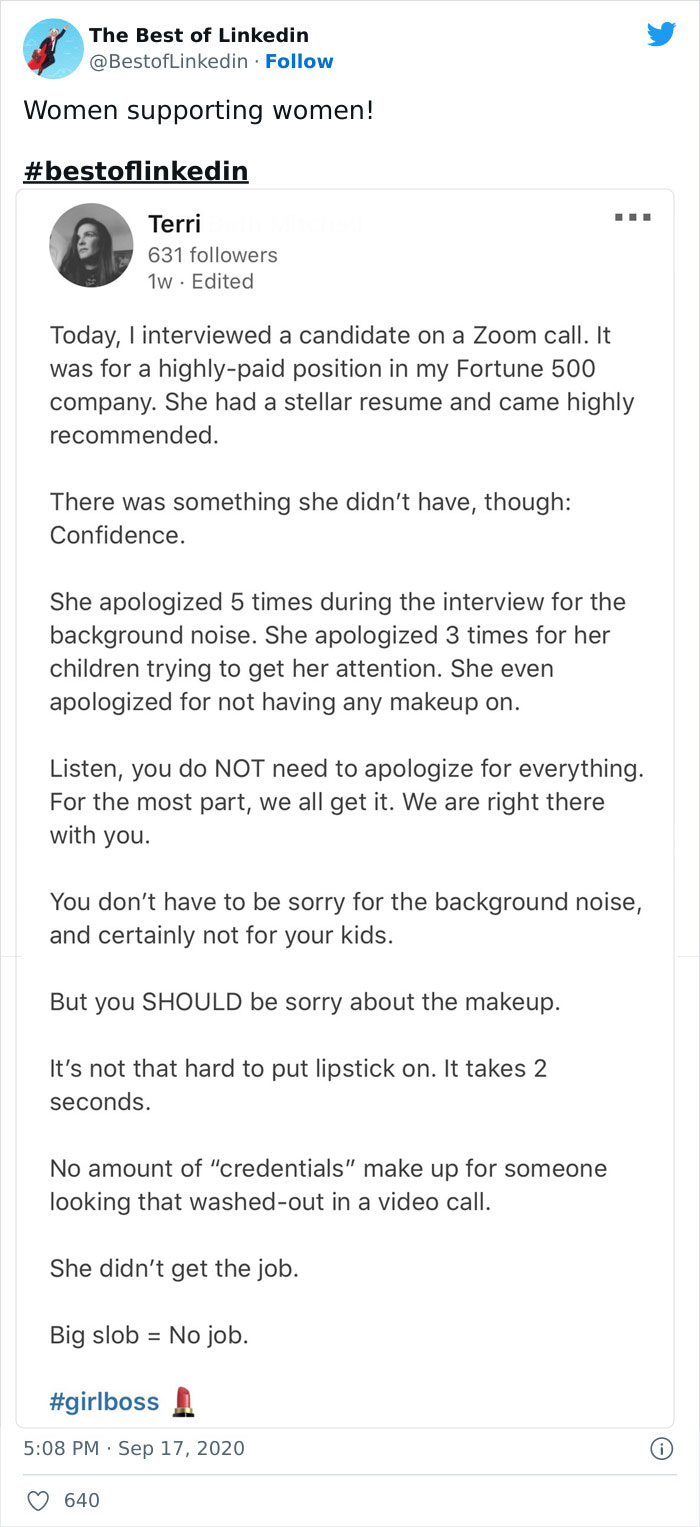 40 Cringeworthy LinkedIn Posts That Got Called Out By This Twitter Page