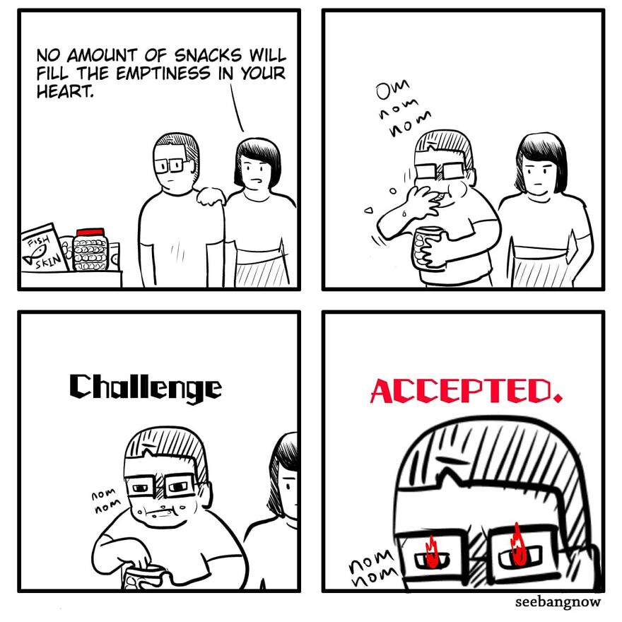 “I Often Draw Stuff About How Short And Important Life Is”: 30 Humorous And Sentimental Comics By Xibang “I Often Draw Stuff About How Short And Important Life Is”: 30 Humorous And Sentimental Comics By Xibang