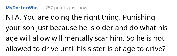 “We Can’t Favor One Child Over The Other”: Mom Wants To Punish Her Son As He Got To Go To Disney World While His Sister Didn’t “We Can’t Favor One Child Over The Other”: Mom Wants To Punish Her Son As He Got To Go To Disney World While His Sister Didn’t
