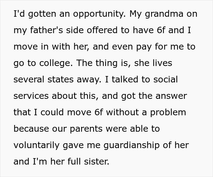 “Am I A Jerk For Throwing My Siblings In Foster Care So I Can Have A Better Life?” “Am I A Jerk For Throwing My Siblings In Foster Care So I Can Have A Better Life?”