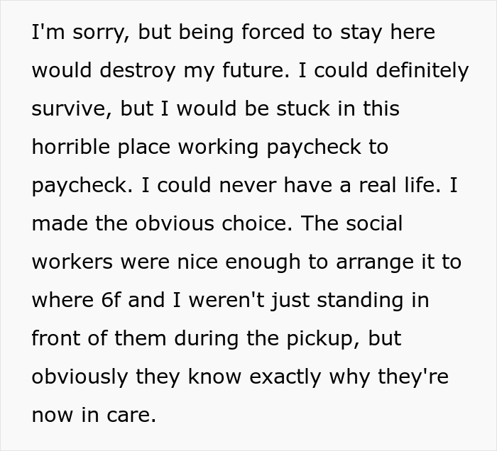 “Am I A Jerk For Throwing My Siblings In Foster Care So I Can Have A Better Life?” “Am I A Jerk For Throwing My Siblings In Foster Care So I Can Have A Better Life?”
