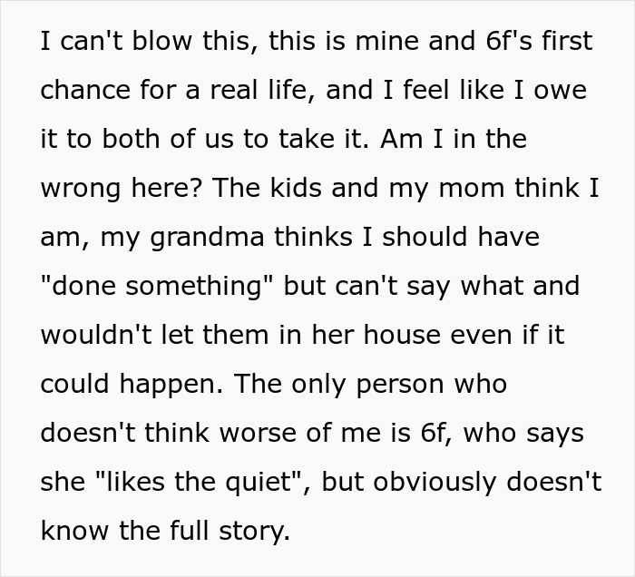 “Am I A Jerk For Throwing My Siblings In Foster Care So I Can Have A Better Life?” “Am I A Jerk For Throwing My Siblings In Foster Care So I Can Have A Better Life?”