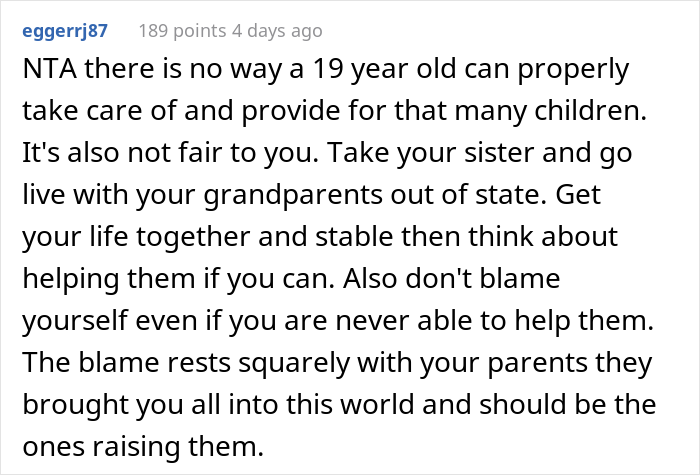 “Am I A Jerk For Throwing My Siblings In Foster Care So I Can Have A Better Life?” “Am I A Jerk For Throwing My Siblings In Foster Care So I Can Have A Better Life?”