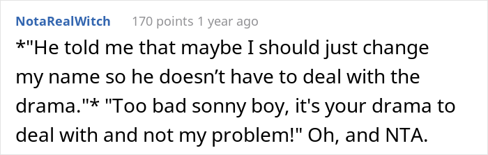 Man Contacts Ex Asking Her To Reconsider After She Refused To Change Her Surname When His New Wife Demanded Her To Do So Man Contacts Ex Asking Her To Reconsider After She Refused To Change Her Surname When His New Wife Demanded Her To Do So