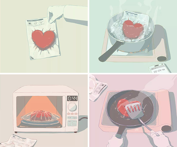 This Japanese Artist Creates Poetic Existential Illustrations (35 New Pics)