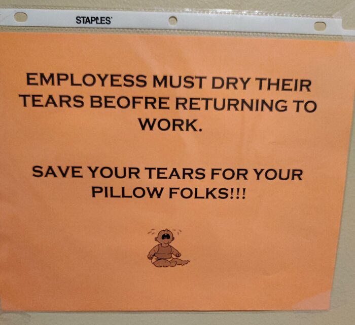 Bosses Who Had The Nerve To Write These 35 Delusional Notes And Got Rightfully Shamed For It Online (New Pics) Bosses Who Had The Nerve To Write These 35 Delusional Notes And Got Rightfully Shamed For It Online (New Pics)