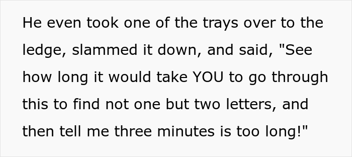Injured Postal Worker Maliciously Complies With This Rude Customer’s Demand, Teaches Him A Lesson About Not Messing With Union Workers Injured Postal Worker Maliciously Complies With This Rude Customer’s Demand, Teaches Him A Lesson About Not Messing With Union Workers