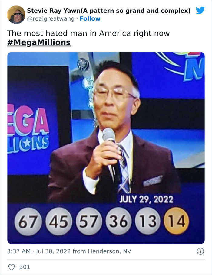 Someone In Illinois Has Won The $1.337 Billion Mega Millions Jackpot Prize, And Here Are The Best Twitter Reactions (30 Tweets) Someone In Illinois Has Won The $1.337 Billion Mega Millions Jackpot Prize, And Here Are The Best Twitter Reactions (30 Tweets)