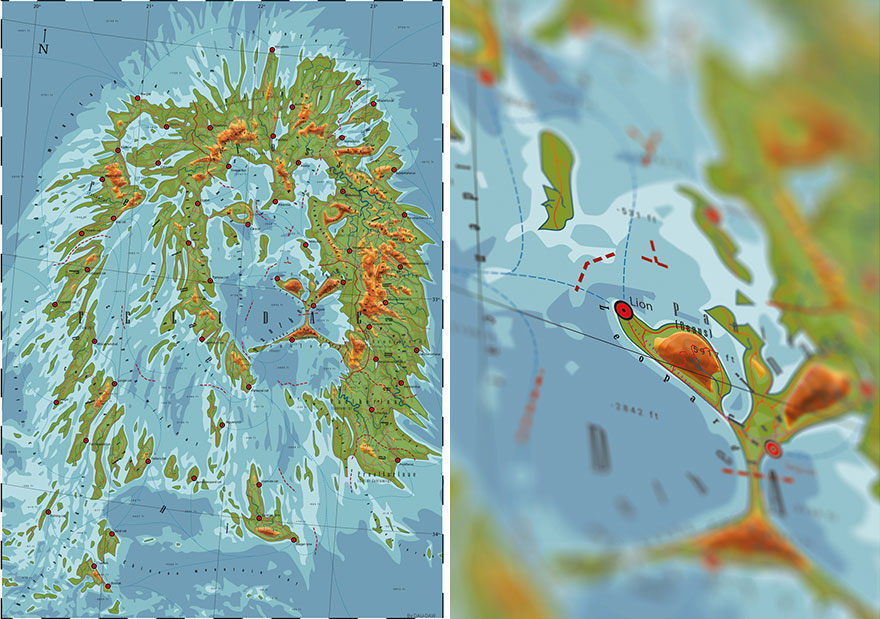 29 Maps That I Made In Honor Of Nature And Animals 29 Maps That I Made In Honor Of Nature And Animals