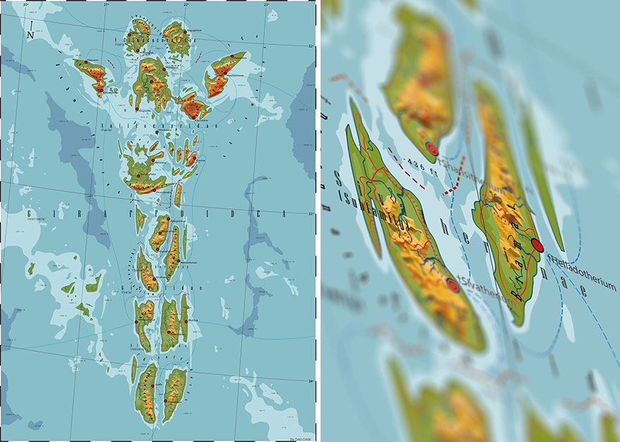 29 Maps That I Made In Honor Of Nature And Animals 29 Maps That I Made In Honor Of Nature And Animals