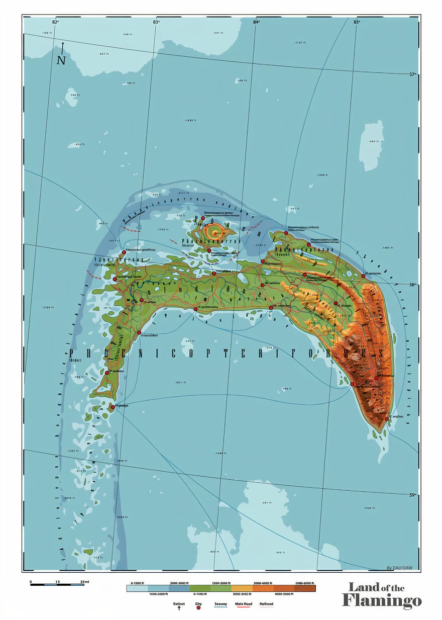 29 Maps That I Made In Honor Of Nature And Animals 29 Maps That I Made In Honor Of Nature And Animals