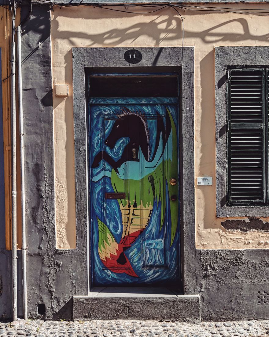 The Painted Doors Project: I Took Pictures Of Beautiful Doors In Madeira (27 Pics) The Painted Doors Project: I Took Pictures Of Beautiful Doors In Madeira (27 Pics)