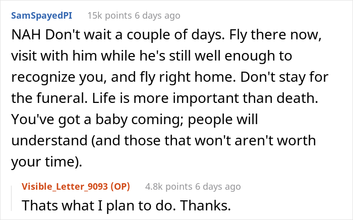 “Am I The Jerk For Wanting To Go Somewhere While My Wife Is Almost Due?” “Am I The Jerk For Wanting To Go Somewhere While My Wife Is Almost Due?”