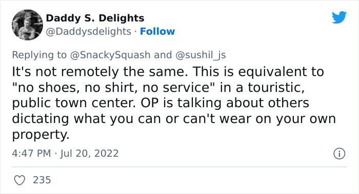 Person Wants To Enforce A Neighborhood Dress Code To ‘Make Property Values ‘Skyrocket’, Gets Slammed Online Person Wants To Enforce A Neighborhood Dress Code To ‘Make Property Values ‘Skyrocket’, Gets Slammed Online