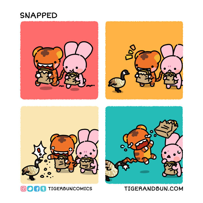 I Created Comics About A Tiger And Bunny Inspired By My Life With My Husband (30 Pics) I Created Comics About A Tiger And Bunny Inspired By My Life With My Husband (30 Pics)