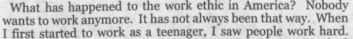 Twitter Is Cracking Up At A 14-Tweet Thread With Newspaper Snippets Explaining How “Nobody Wants To Work” Dated Starting 1894 Twitter Is Cracking Up At A 14-Tweet Thread With Newspaper Snippets Explaining How “Nobody Wants To Work” Dated Starting 1894