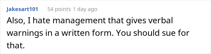 Employee Shares A “Verbal Warning” In Print That They Got For Spending 9 Minutes In The Bathroom, Makes People Crack Up At Their Boss Employee Shares A “Verbal Warning” In Print That They Got For Spending 9 Minutes In The Bathroom, Makes People Crack Up At Their Boss