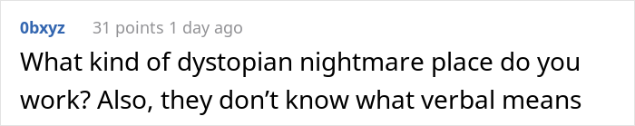 Employee Shares A “Verbal Warning” In Print That They Got For Spending 9 Minutes In The Bathroom, Makes People Crack Up At Their Boss Employee Shares A “Verbal Warning” In Print That They Got For Spending 9 Minutes In The Bathroom, Makes People Crack Up At Their Boss