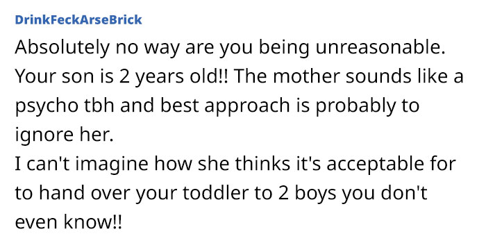 Mother Says “No” When Two Neighbor Boys Ask If They Can Hang Out With Her 2-Year-Old Son, Their Mom Comes Banging At Her Door Mother Says “No” When Two Neighbor Boys Ask If They Can Hang Out With Her 2-Year-Old Son, Their Mom Comes Banging At Her Door