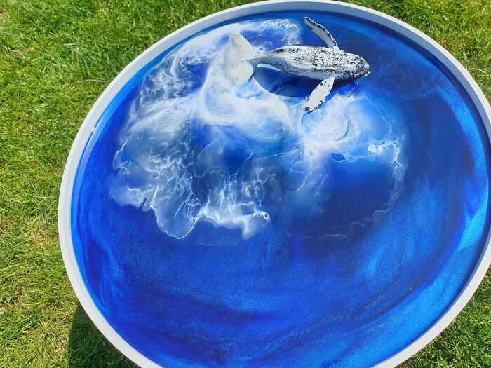 I Create Coffee Tables With Sculpted And Finely Painted Marine Creatures And Corals (13 Pics) I Create Coffee Tables With Sculpted And Finely Painted Marine Creatures And Corals (13 Pics)