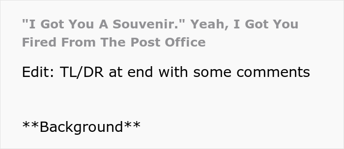 Incompetent Mailman Deliberately Leaves All The Heavy Stuff For A Temporary Worker Who Nails The Route And Gets Him Fired