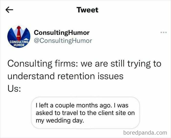 &#8220;Consulting Humor&#8221;: 35 Painful Yet Funny Work Memes That Might Remind You That You Need Some Time Off