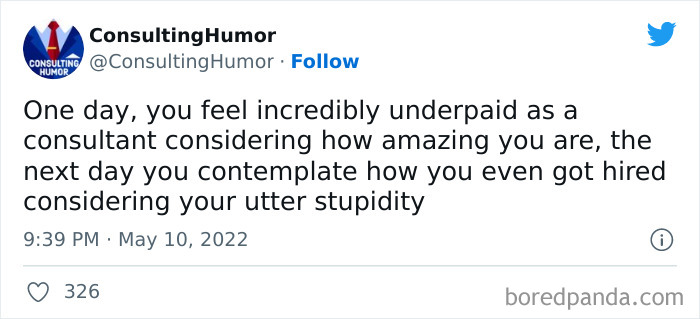 “Consulting Humor”: 35 Painful Yet Funny Work Memes That Might Remind You That You Need Some Time Off “Consulting Humor”: 35 Painful Yet Funny Work Memes That Might Remind You That You Need Some Time Off