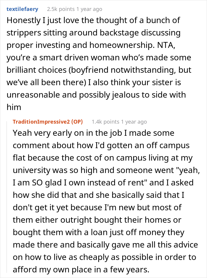 “He Didn’t Want To Live In A Flat That Was Bought With &lsquo;Stripper Money&rsquo;”: Woman Won’t Sell Her Flat, Relationship Drama Ensues