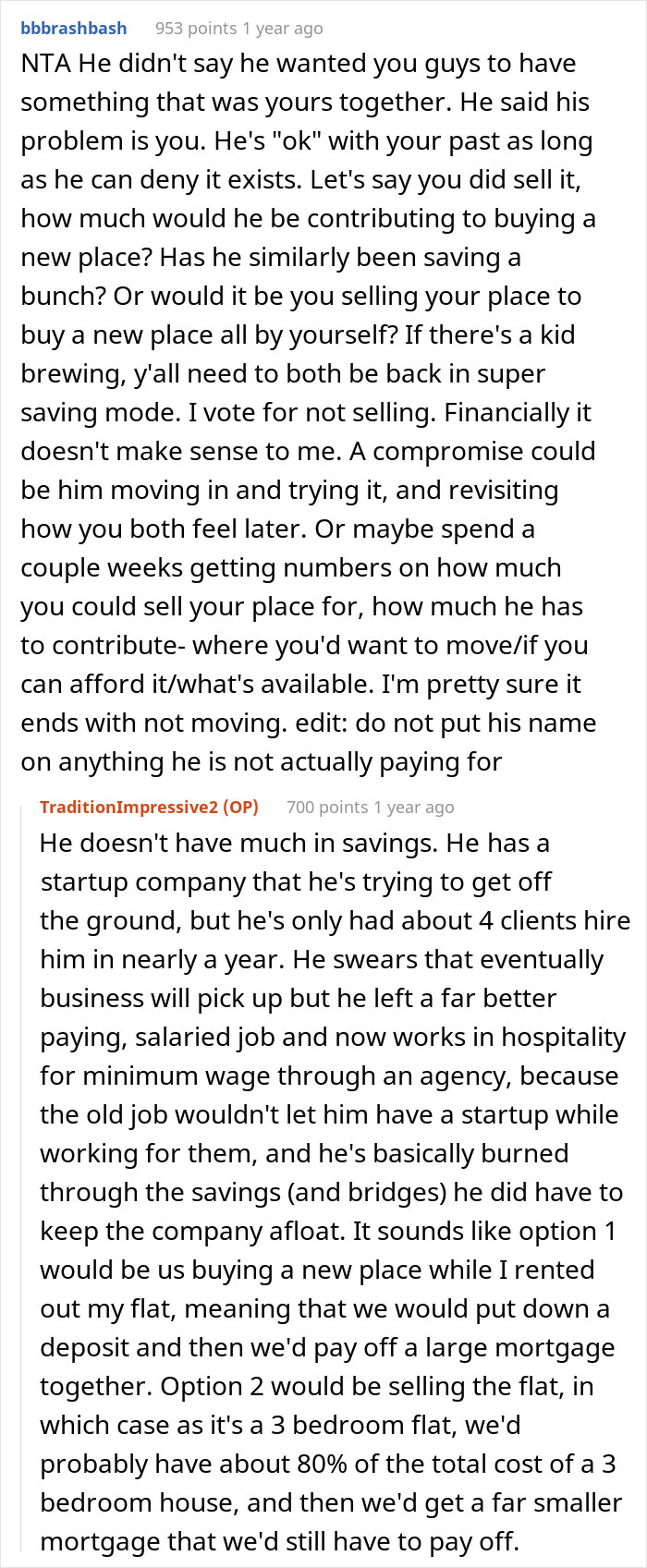 “He Didn’t Want To Live In A Flat That Was Bought With &lsquo;Stripper Money&rsquo;”: Woman Won’t Sell Her Flat, Relationship Drama Ensues