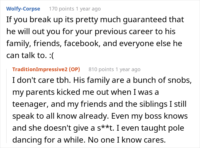 “He Didn’t Want To Live In A Flat That Was Bought With &lsquo;Stripper Money&rsquo;”: Woman Won’t Sell Her Flat, Relationship Drama Ensues