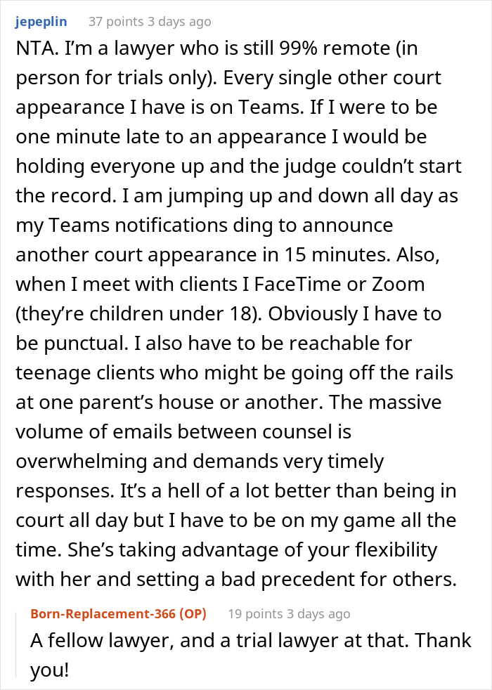 Boss Believes That Employee Is Not Doing Her Duties While Working From Home, Calls Her Out As She Can Be Offline For Up To An Hour Boss Believes That Employee Is Not Doing Her Duties While Working From Home, Calls Her Out As She Can Be Offline For Up To An Hour