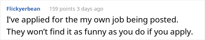 Employee Finds Out Employer Is Secretly Looking To Replace Them After Finding Their Job Listed Online Employee Finds Out Employer Is Secretly Looking To Replace Them After Finding Their Job Listed Online