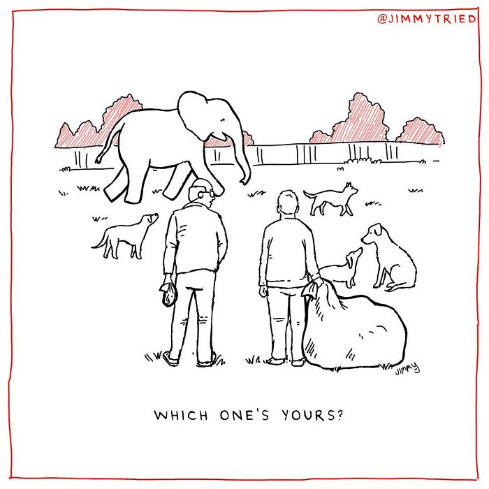 This Artist Might Make You Laugh With His Single-Panel Comics (40 Pics)