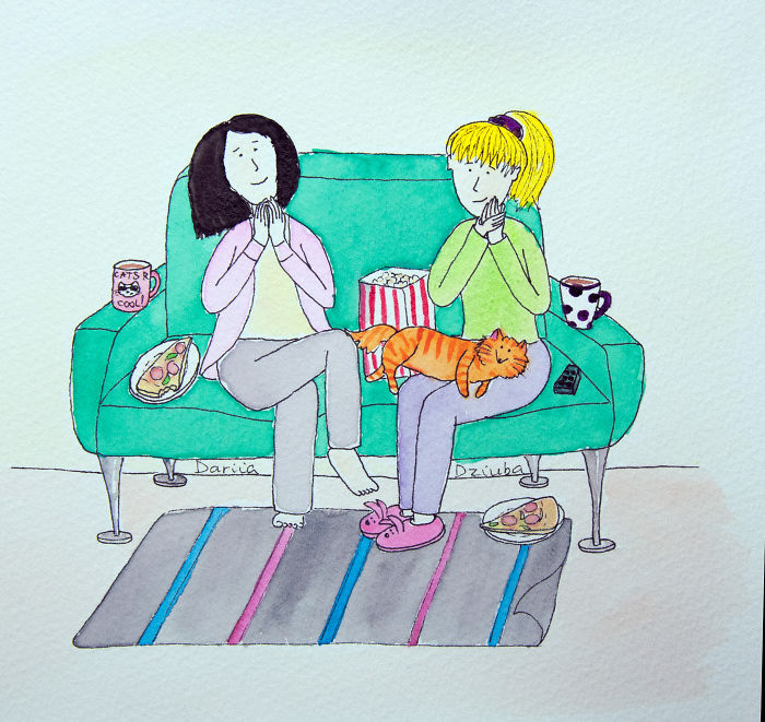 I Made These 40 Amusing Illustrations That Show The Perks Of Living With A Cat I Made These 40 Amusing Illustrations That Show The Perks Of Living With A Cat