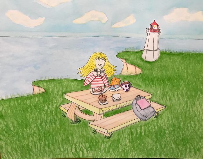 I Made These 40 Amusing Illustrations That Show The Perks Of Living With A Cat I Made These 40 Amusing Illustrations That Show The Perks Of Living With A Cat