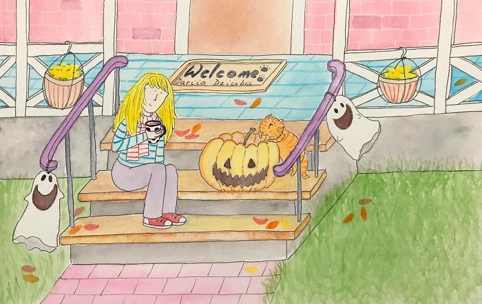 I Made These 40 Amusing Illustrations That Show The Perks Of Living With A Cat I Made These 40 Amusing Illustrations That Show The Perks Of Living With A Cat