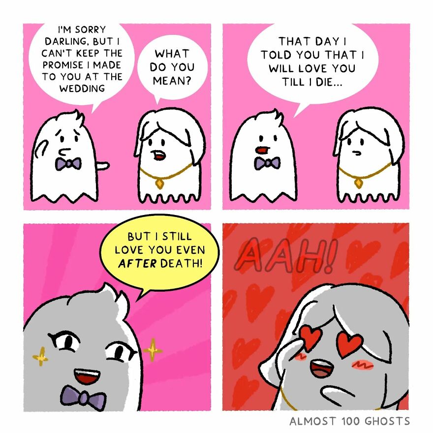 This Artist Makes Adorable Comics Showing The Funny Side Of The Afterlife (35 Pics) This Artist Makes Adorable Comics Showing The Funny Side Of The Afterlife (35 Pics)