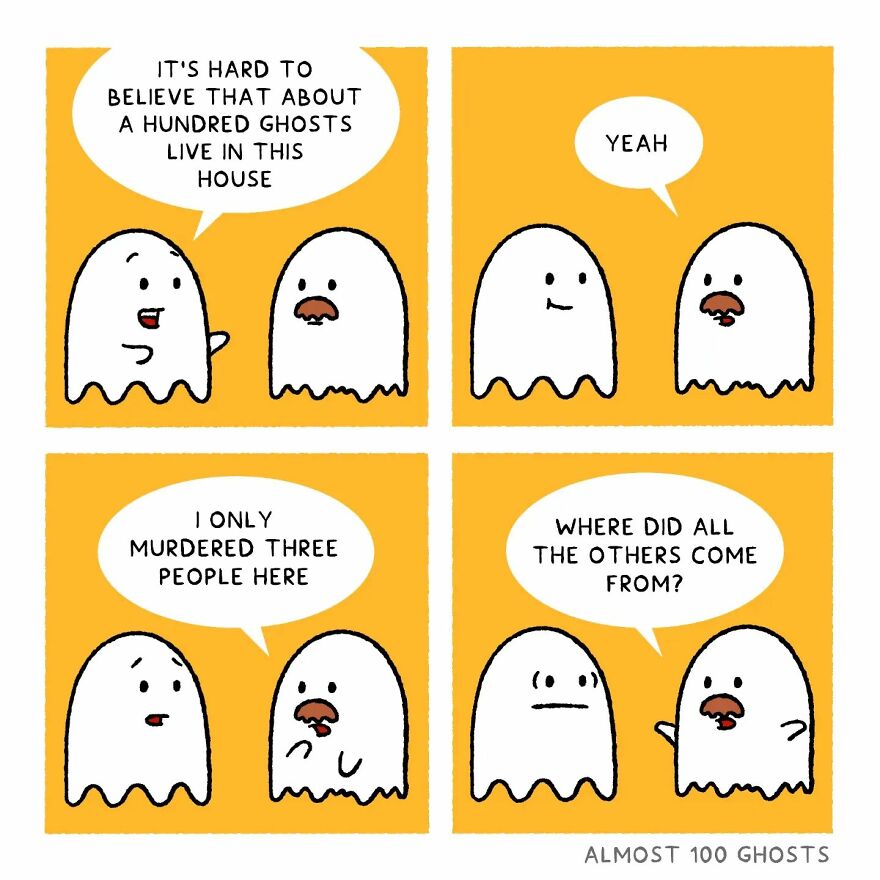 This Artist Makes Adorable Comics Showing The Funny Side Of The Afterlife (35 Pics) This Artist Makes Adorable Comics Showing The Funny Side Of The Afterlife (35 Pics)