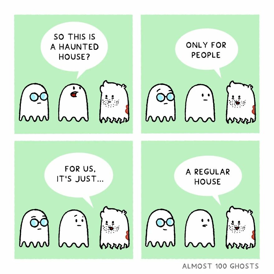 This Artist Makes Adorable Comics Showing The Funny Side Of The Afterlife (35 Pics) This Artist Makes Adorable Comics Showing The Funny Side Of The Afterlife (35 Pics)