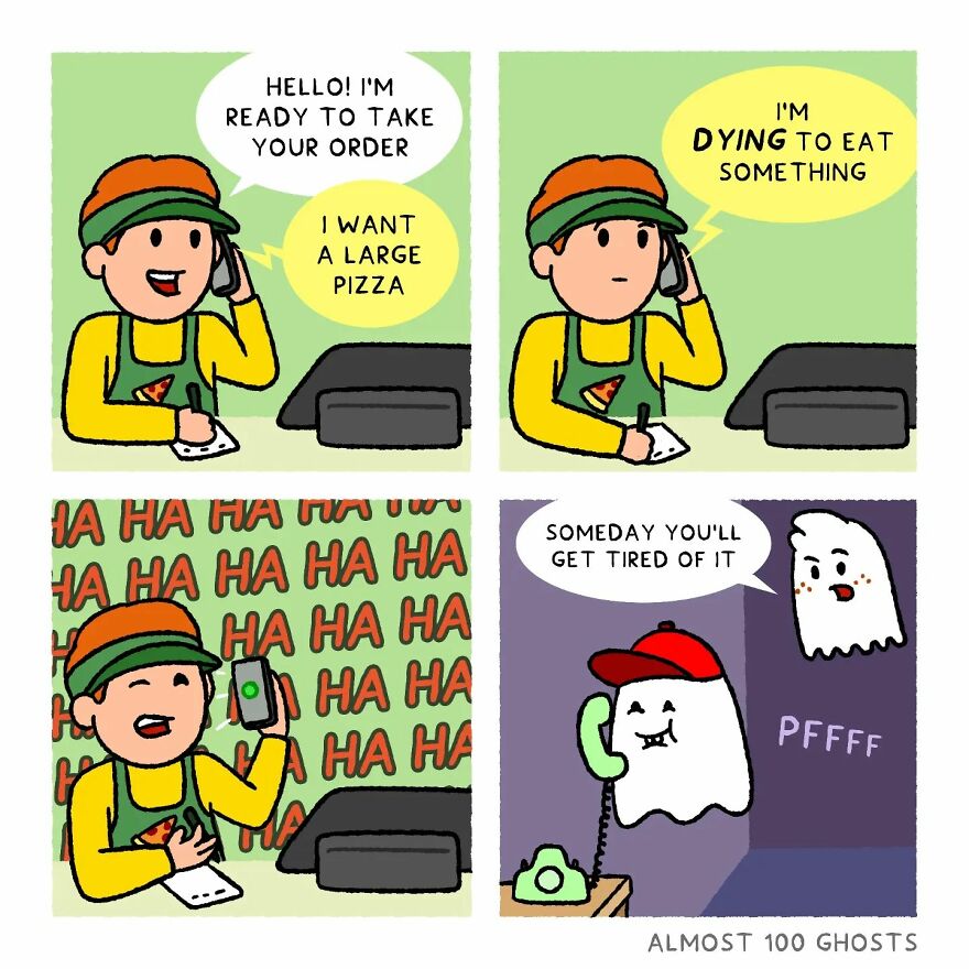 This Artist Makes Adorable Comics Showing The Funny Side Of The Afterlife (35 Pics) This Artist Makes Adorable Comics Showing The Funny Side Of The Afterlife (35 Pics)