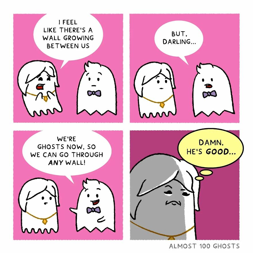 This Artist Makes Adorable Comics Showing The Funny Side Of The Afterlife (35 Pics) This Artist Makes Adorable Comics Showing The Funny Side Of The Afterlife (35 Pics)