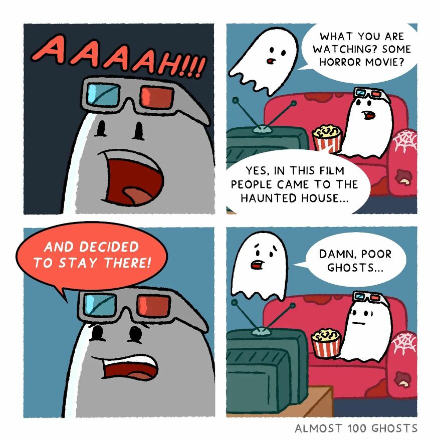 This Artist Makes Adorable Comics Showing The Funny Side Of The Afterlife (35 Pics) This Artist Makes Adorable Comics Showing The Funny Side Of The Afterlife (35 Pics)