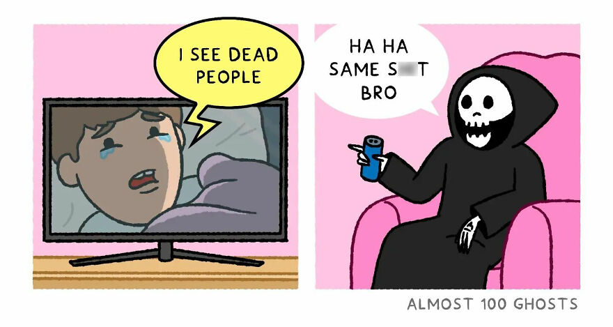 This Artist Makes Adorable Comics Showing The Funny Side Of The Afterlife (35 Pics) This Artist Makes Adorable Comics Showing The Funny Side Of The Afterlife (35 Pics)