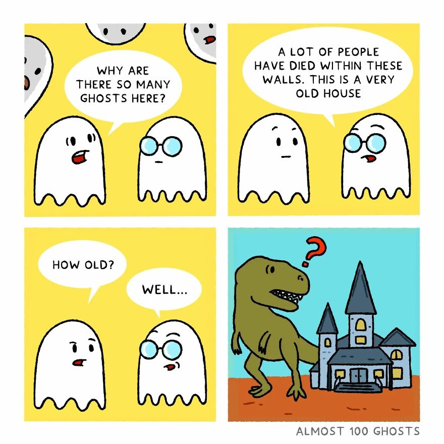 This Artist Makes Adorable Comics Showing The Funny Side Of The Afterlife (35 Pics) This Artist Makes Adorable Comics Showing The Funny Side Of The Afterlife (35 Pics)