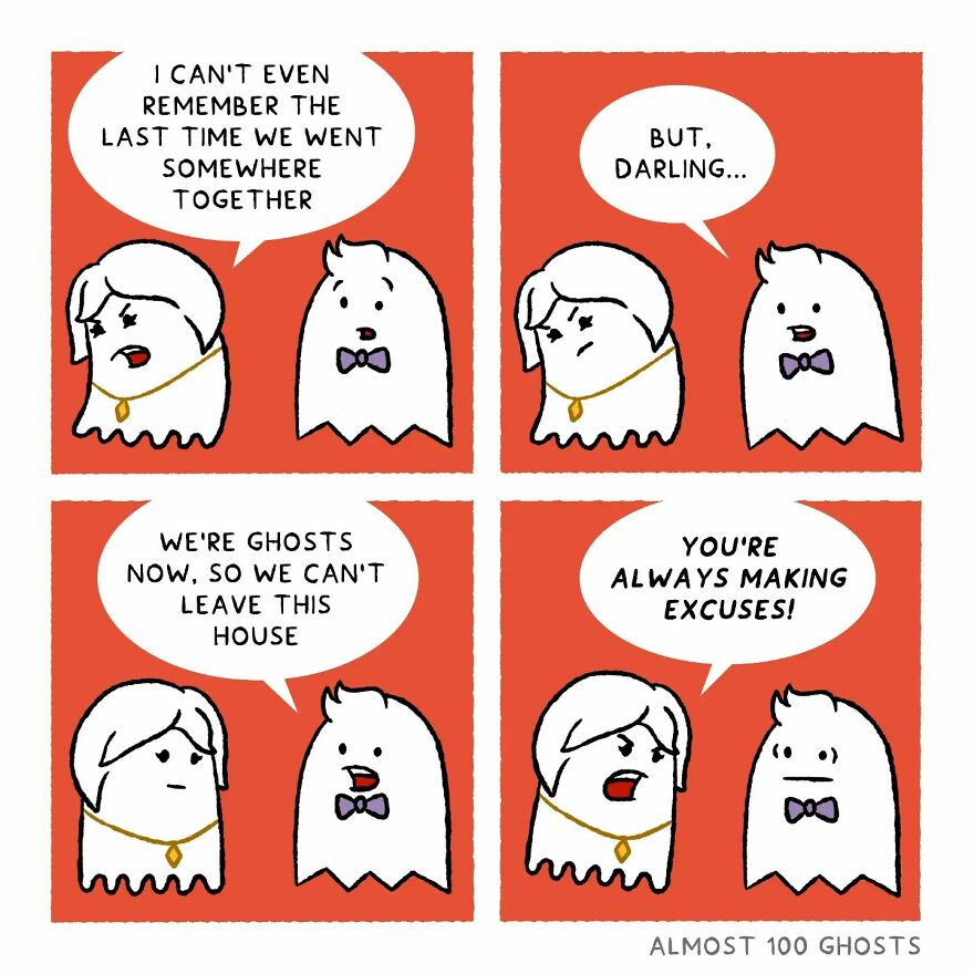 This Artist Makes Adorable Comics Showing The Funny Side Of The Afterlife (35 Pics) This Artist Makes Adorable Comics Showing The Funny Side Of The Afterlife (35 Pics)