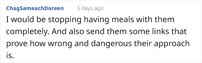 Family Has A Strict “Clean Your Plate” Rule For Their Kids And Try To Enforce It On Friend’s Child As Well, But Mom Is Not Having It Family Has A Strict “Clean Your Plate” Rule For Their Kids And Try To Enforce It On Friend’s Child As Well, But Mom Is Not Having It