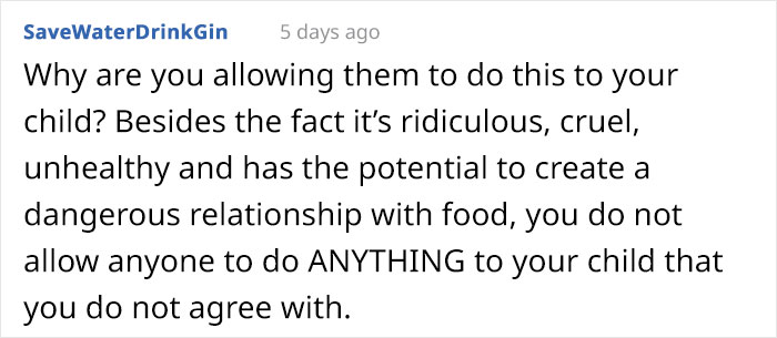 Family Has A Strict “Clean Your Plate” Rule For Their Kids And Try To Enforce It On Friend’s Child As Well, But Mom Is Not Having It Family Has A Strict “Clean Your Plate” Rule For Their Kids And Try To Enforce It On Friend’s Child As Well, But Mom Is Not Having It