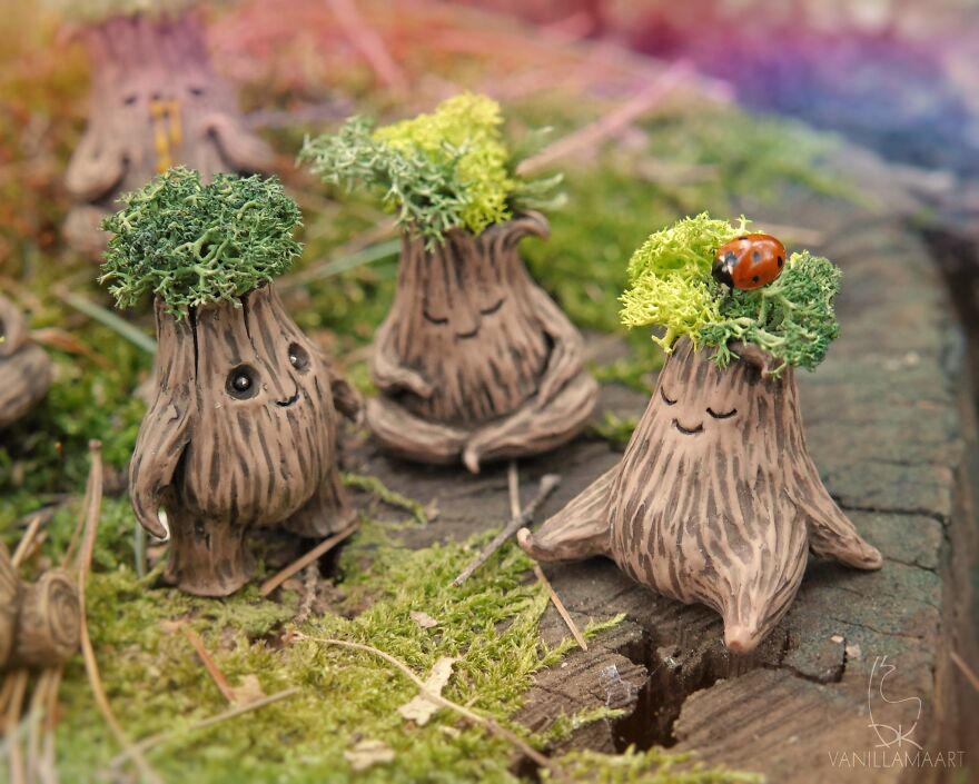 I Make These Little Forest Creatures Inspired By Nature And Fantasy (12 Pics)