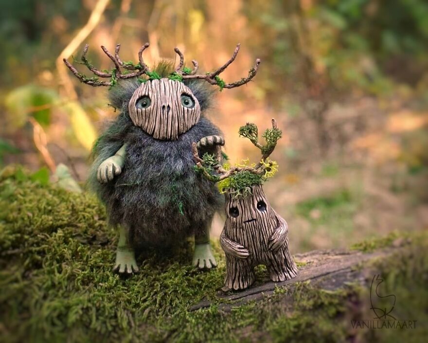 I Make These Little Forest Creatures Inspired By Nature And Fantasy (12 Pics)