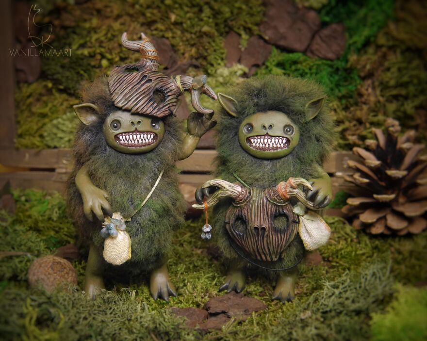 I Make These Little Forest Creatures Inspired By Nature And Fantasy (12 Pics)